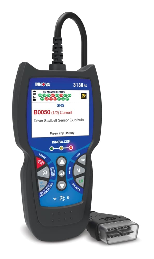 Innova Equus OBD2 Vehicle Code Reader/Scan Tool with ABS, SRS & All System Network Scan