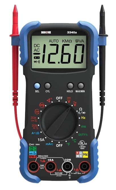Innova 3340 Digital Multimeter & Engine Analyzer Kit
