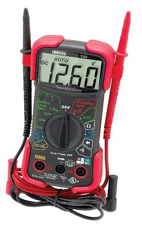 Innova 3320 Auto-Ranging Hands-Free Digital Multimeter