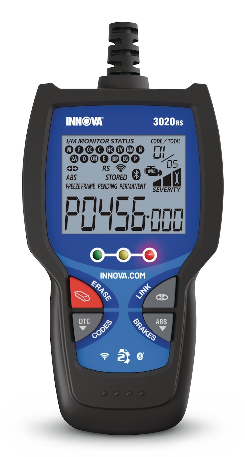 Innova Professional Compression OBD2 Vehicle Code Reader / Scan Tool w/ ABS