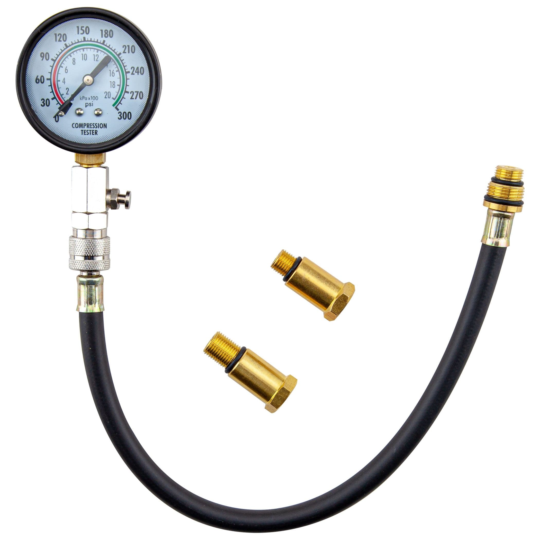 Certified Compression Tester Kit with Dual Caliberated Scales
