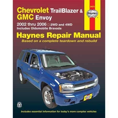 Chevrolet Trialblazer & GMC Envoy 2002 thru 2006 Haynes Repair Manual, 24072