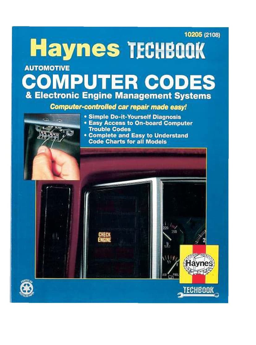 Haynes Techbook, Automotive Computer Codes