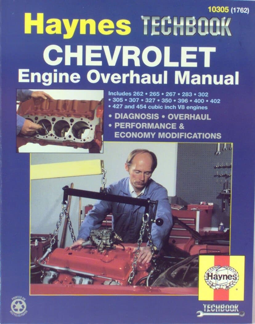 Haynes Techbook Chevrolet Engine Overhaul Manual