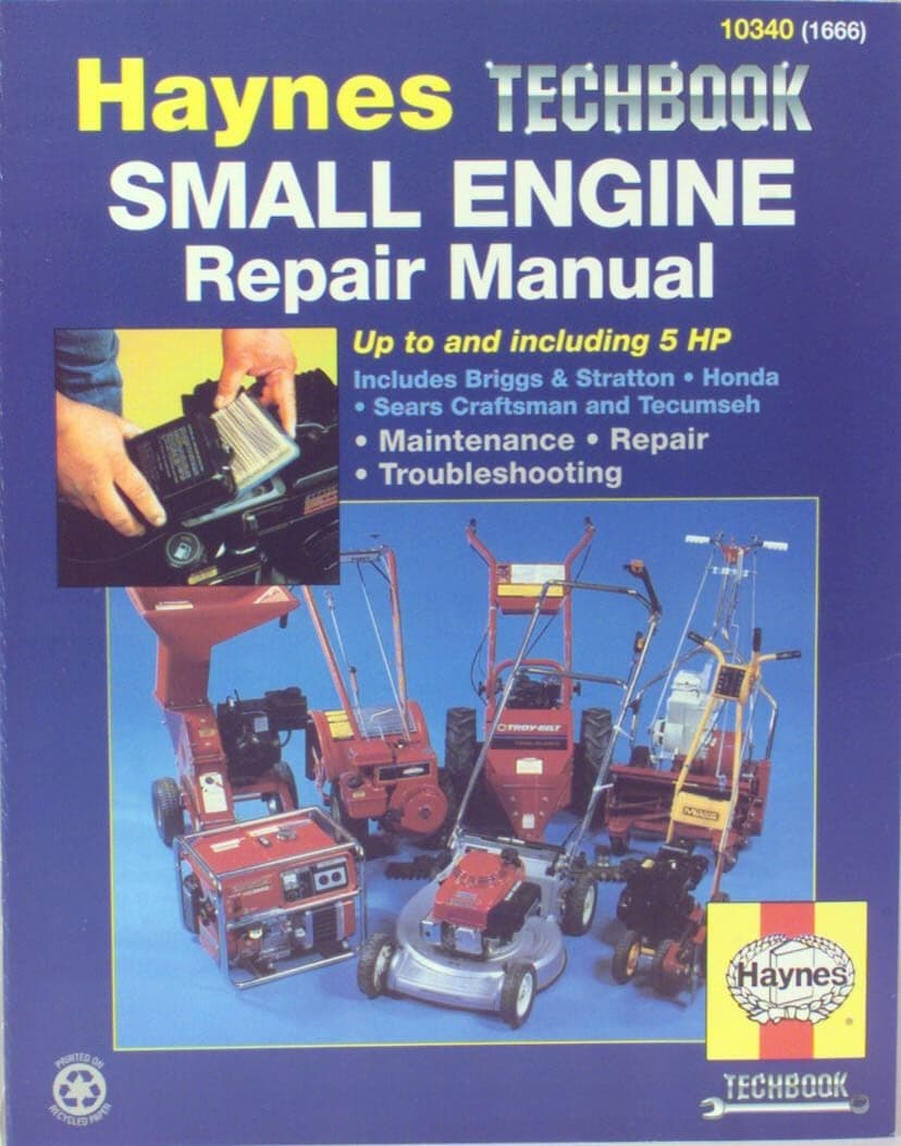 Haynes Techbook Small Engine Repair Manual Up to 5 HP