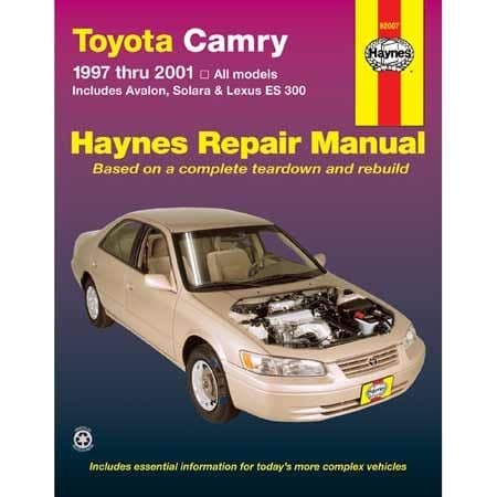 Toyota Camry 1997 thru 2001 Haynes Repair Manual, 92007