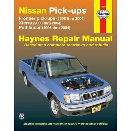 Nissan Pick-ups 1996 thru 2004 Haynes Repair Manual, 72031