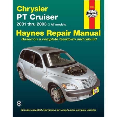 Chrysler PT Cruiser 2001 thru 2003 Haynes Repair Manual, 25035