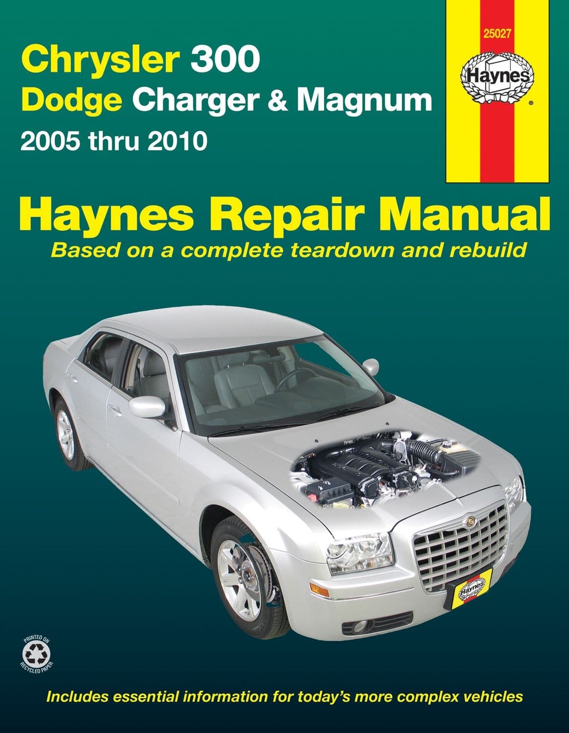 Chrysler 300 Dodge Charger & Magnum 2005 thru 2010 Haynes Repair Manual, 25027