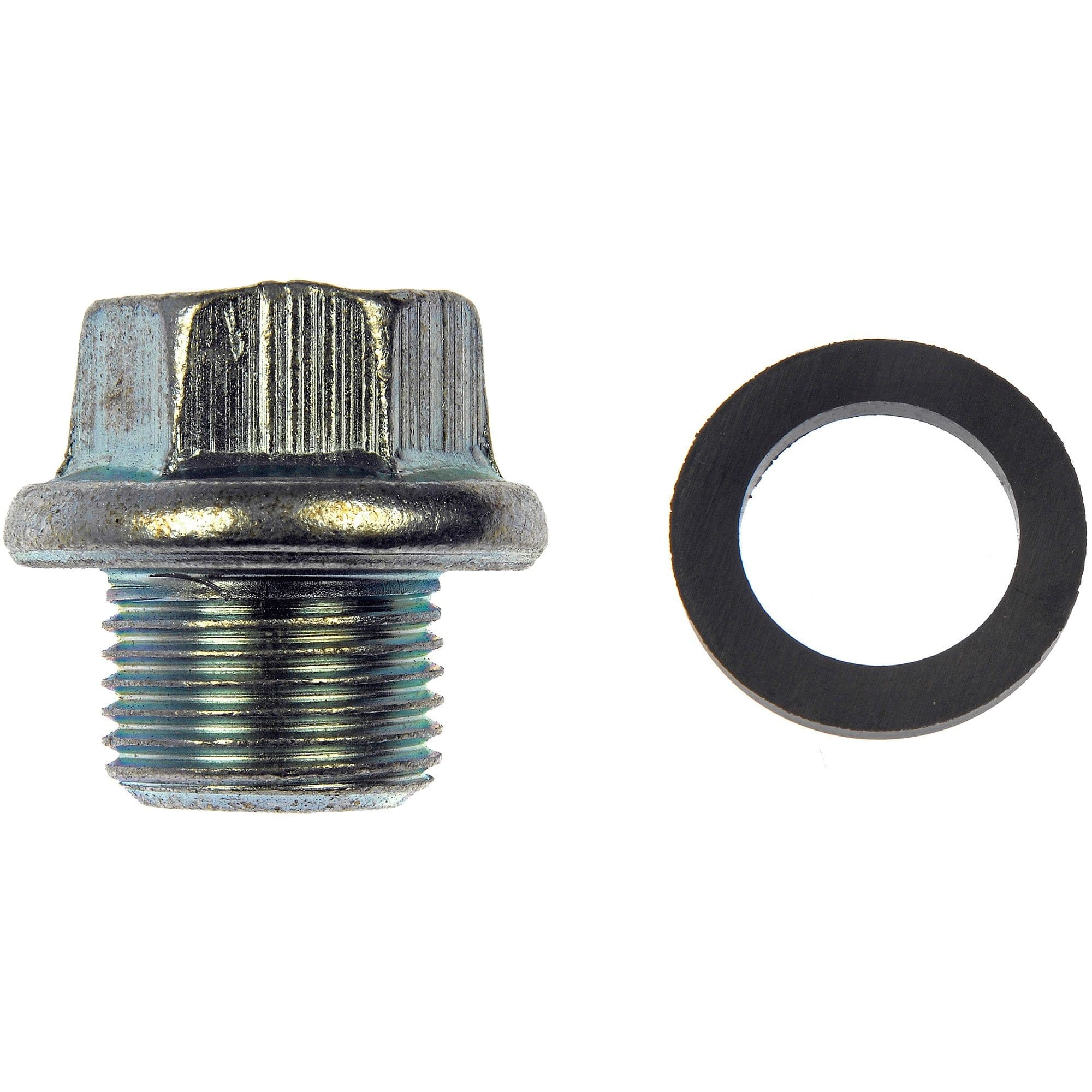 Dorman 090-042CD Steel Engine Oil Drain Plug with Gasket, M18-1.50, Head Size 19mm