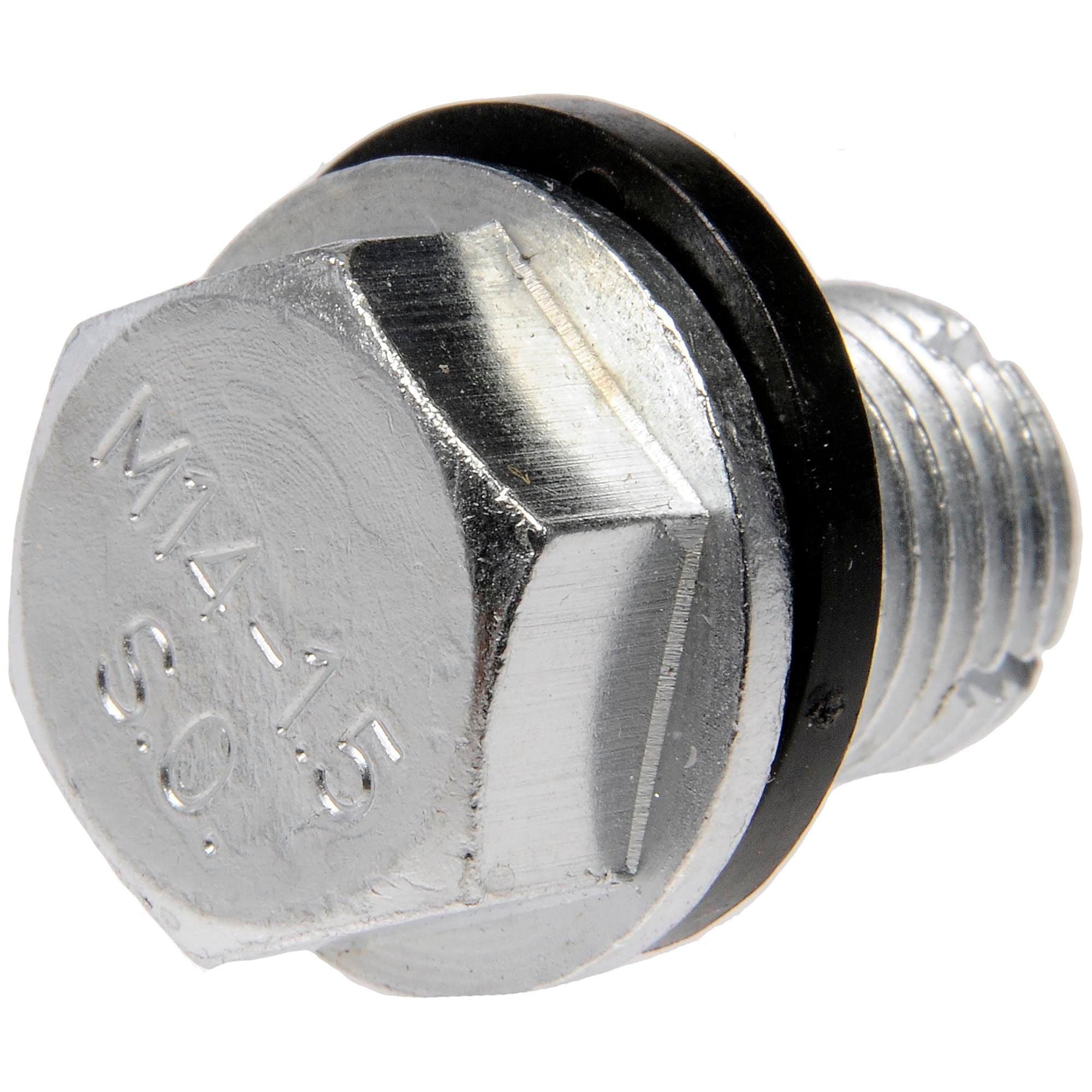 Dorman 090-082CD Steel Oversized Engine Oil Drain Plug with Gasket, M14-1.50 SO, Head Size 18mm