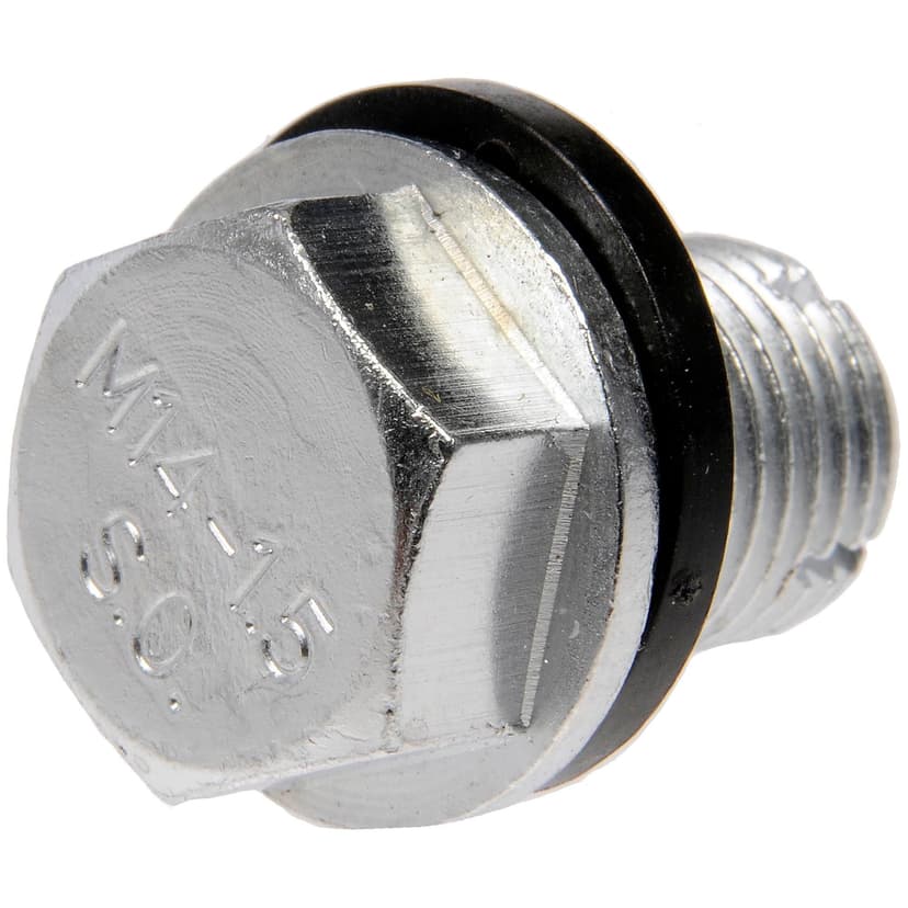 Dorman 090-082CD Steel Oversized Engine Oil Drain Plug with Gasket, M14-1.50 SO, Head Size 18mm