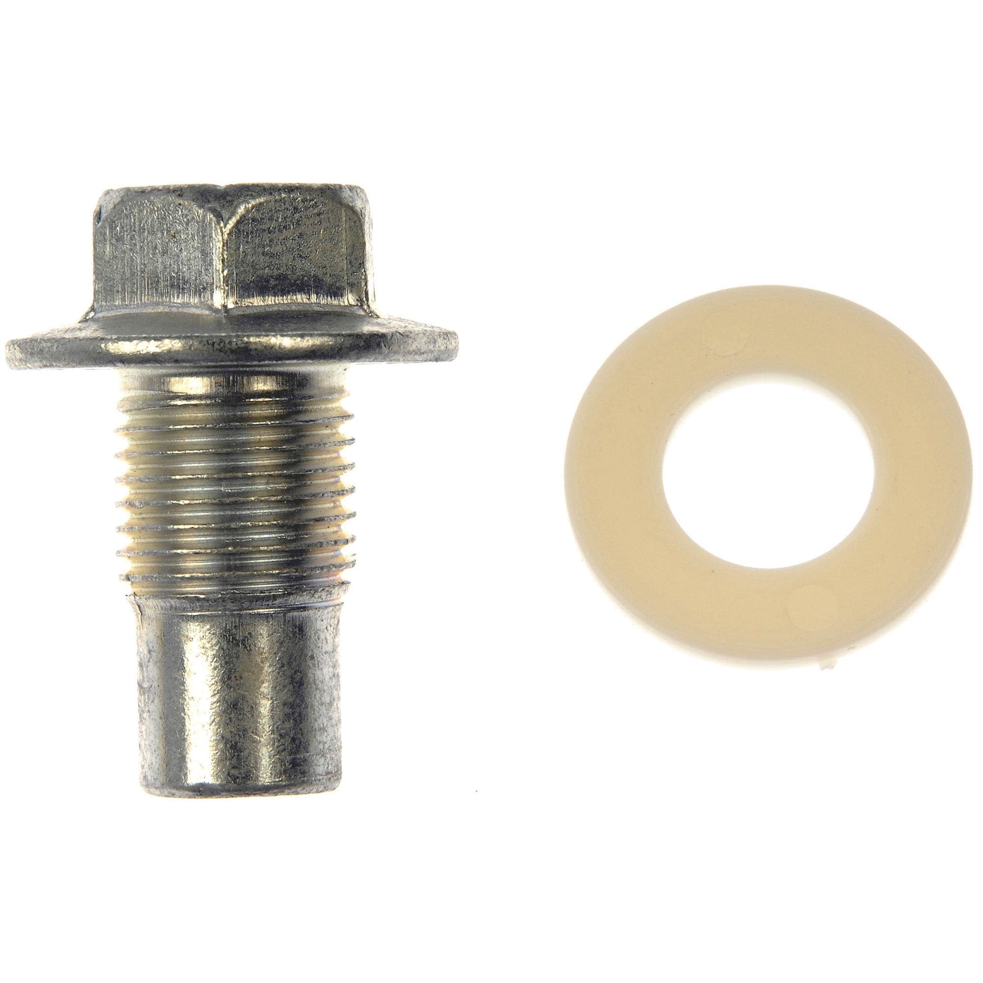 Dorman 090-052CD Steel Engine Oil Drain Plug with Gasket, 1/2-20, Head Size 9/16-in