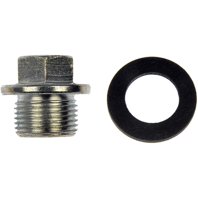 Dorman 090-040CD Steel Engine Oil Drain Plug with Gasket, M20-1.50, Head Size 17mm