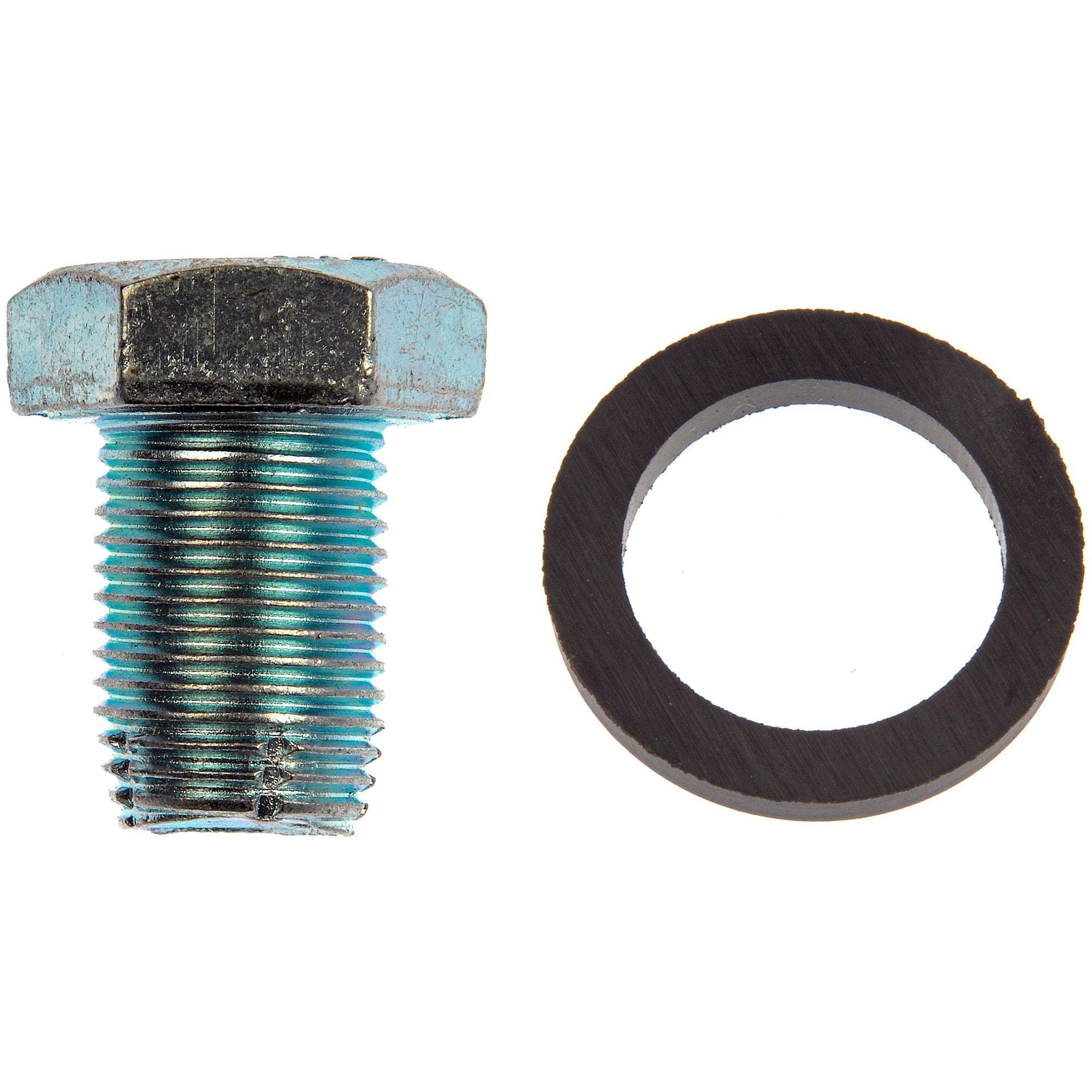 Dorman 090-015CD Steel Oversized Engine Oil Drain Plug with Gasket, 1/2-20 SO, Head Size 3/4-in