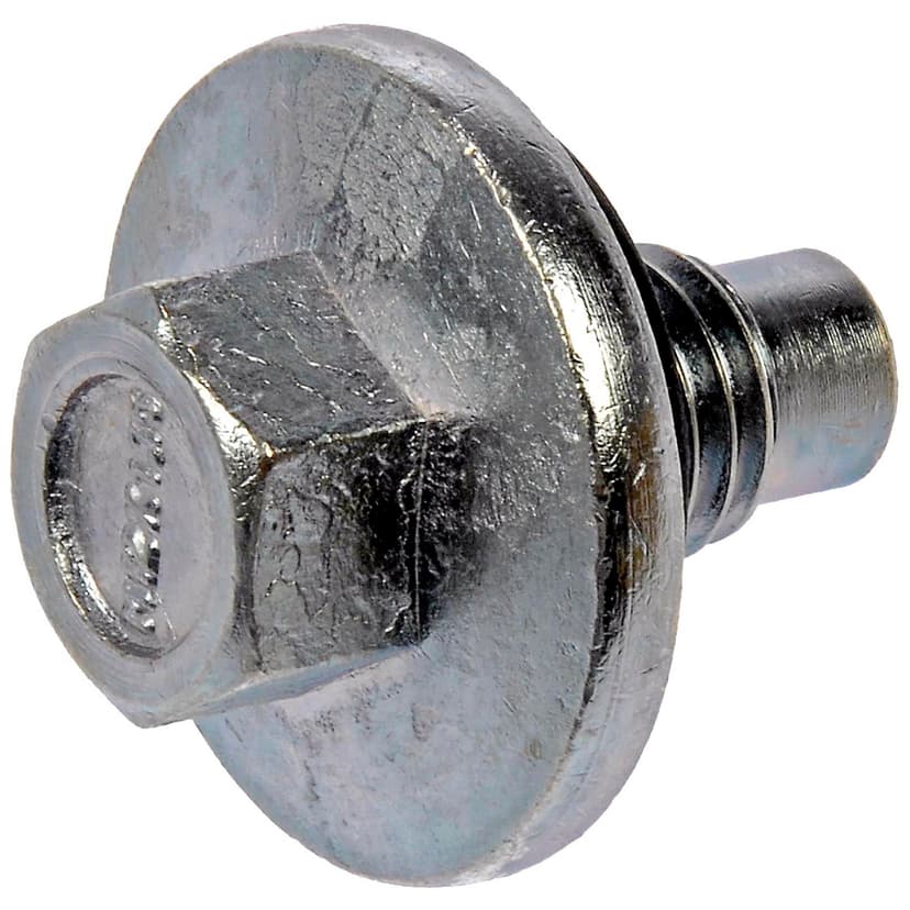 Dorman 090-060CD Steel Engine Oil Drain Plug with Gasket, M12-1.75, Head Size 14mm