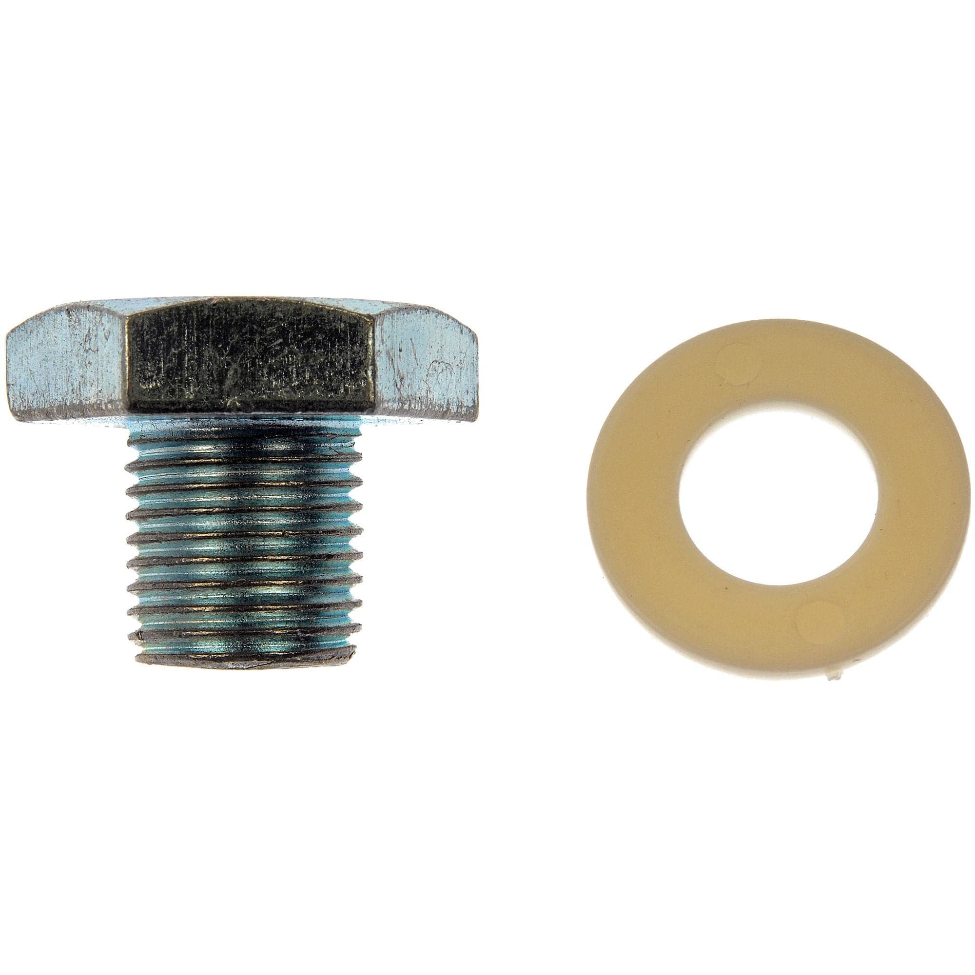 Dorman 090-005CD Steel Engine Oil Drain Plug with Gasket, 1/2-20, Head Size 7/8-in