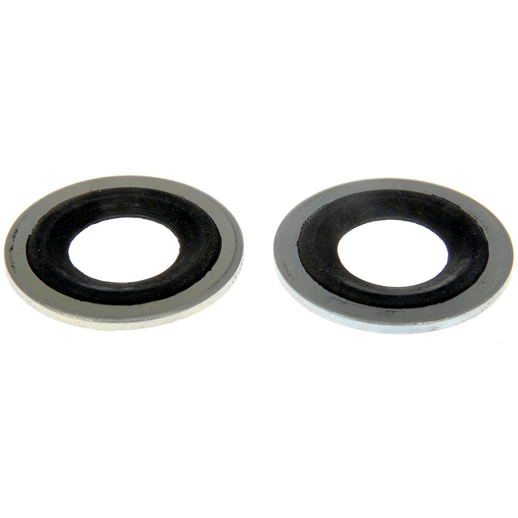 Dorman 097-021CD Rubber/Metal Universal Gasket, 1/2, M12, M12 SO, 2-pk