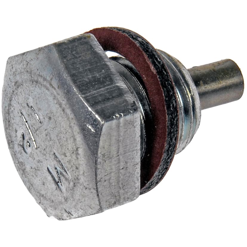 Dorman 090-043CD Steel Engine Oil Drain Plug with Gasket, 1/2-20, Head Size 3/4-in