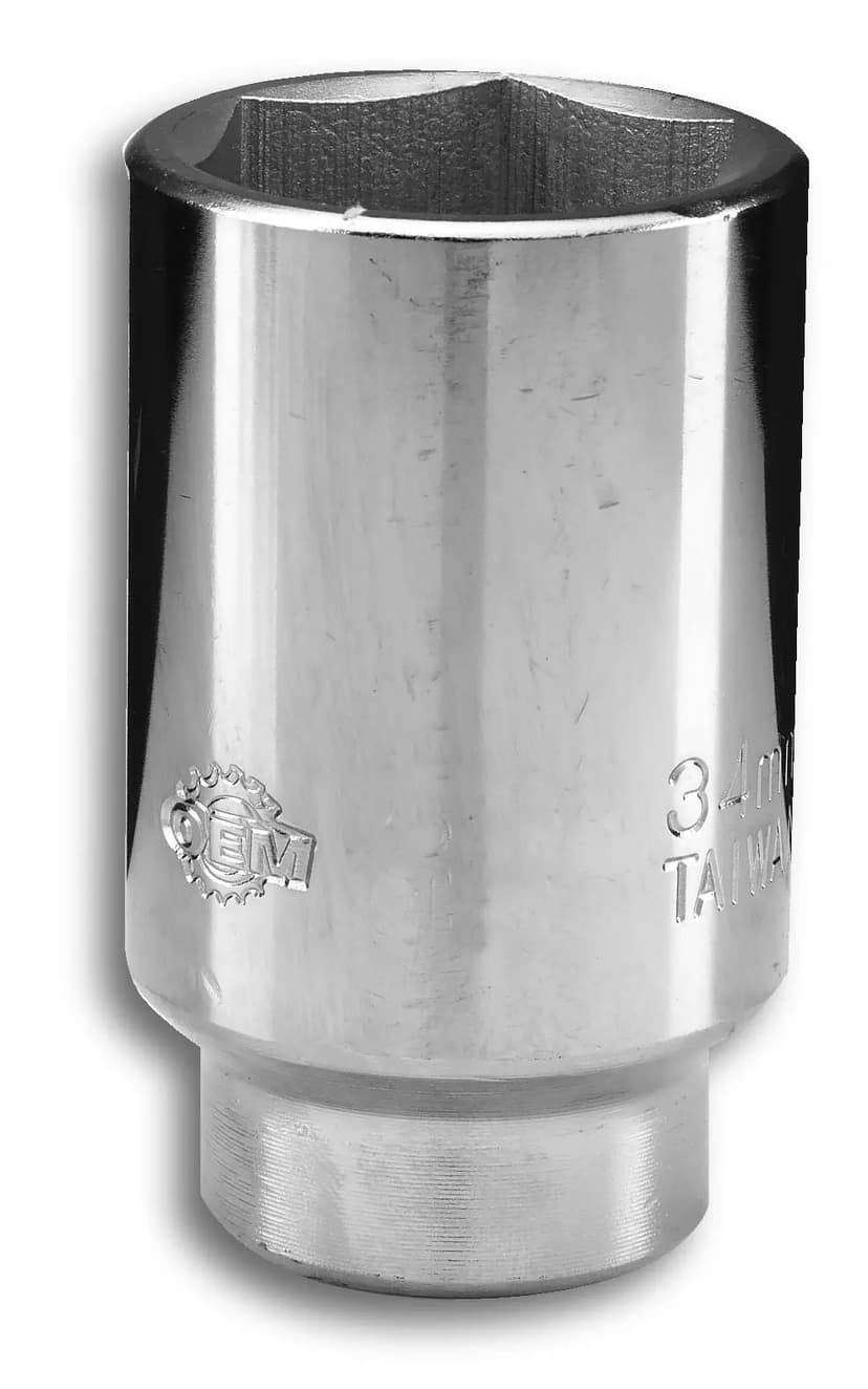 OEMTOOLS® 1/2-in Drive Axle Nut Socket, 34-mm, 44205