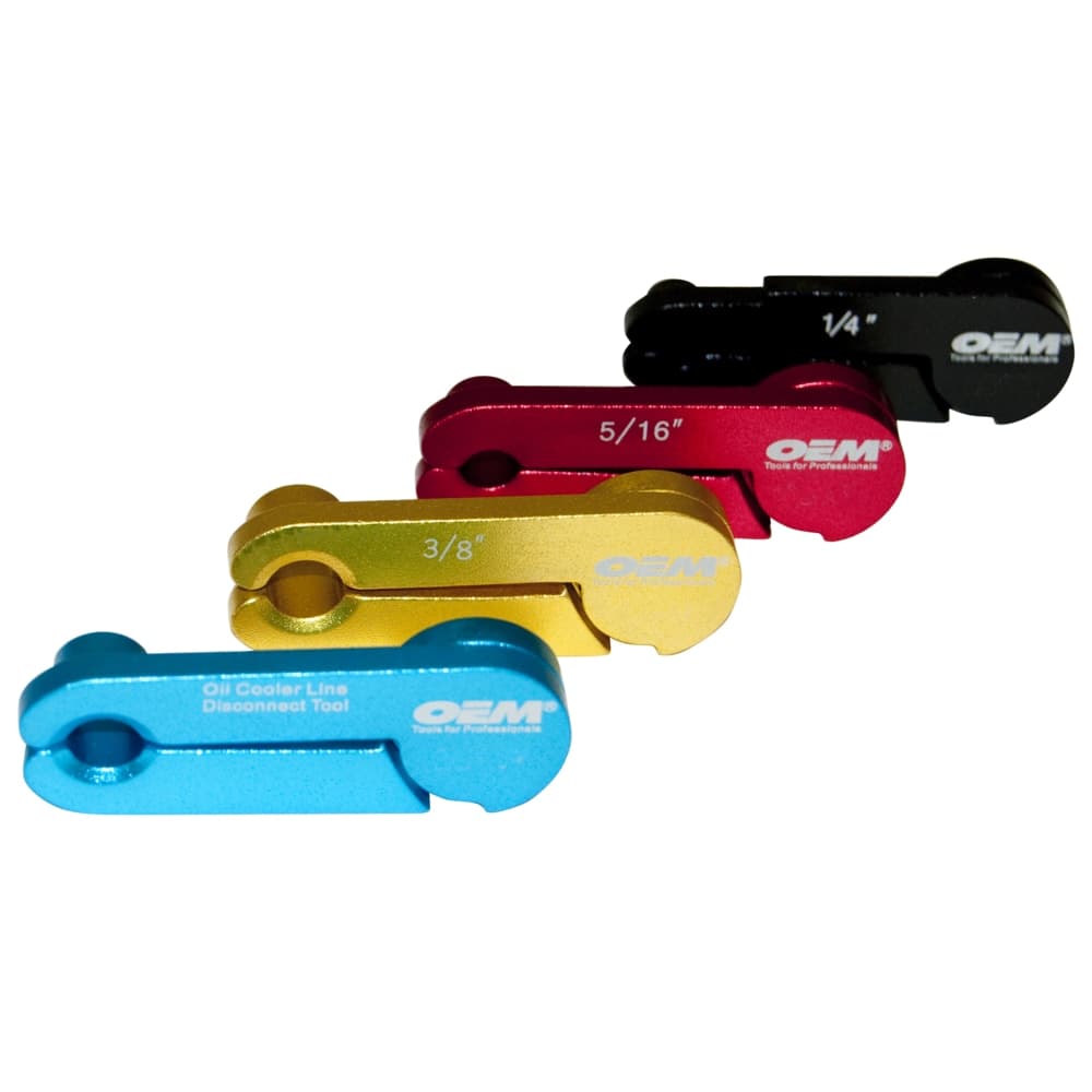 OEMTOOLS® Aluminum Disconnect Set, 4-pc, Multi Sizes, 44150