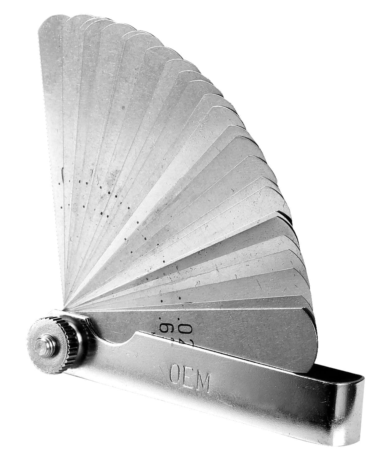 OEMTOOLS® 26-Blade Master Feeler Gauge, 0.038-0.635-mm, 44025