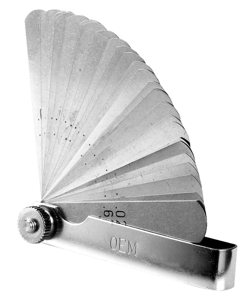 OEMTOOLS® 26-Blade Master Feeler Gauge, 0.038-0.635-mm, 44025