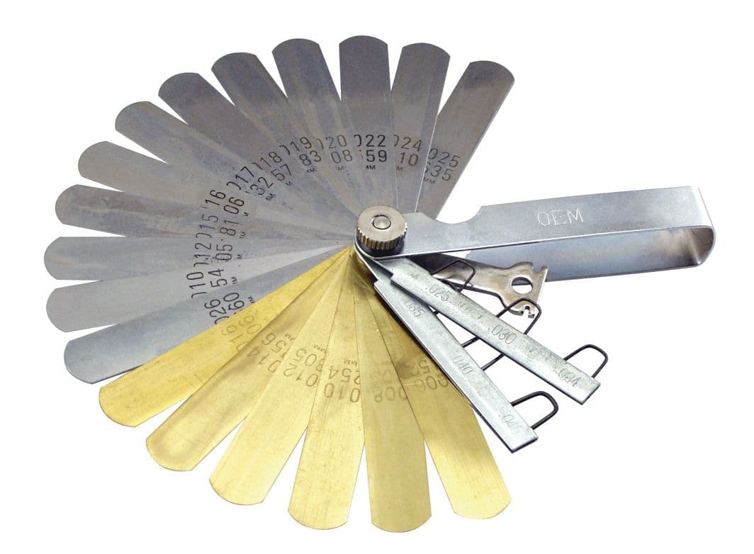 OEMTOOLS® Combination Tune-Up Feeler Gauge, 25-pc, 44023