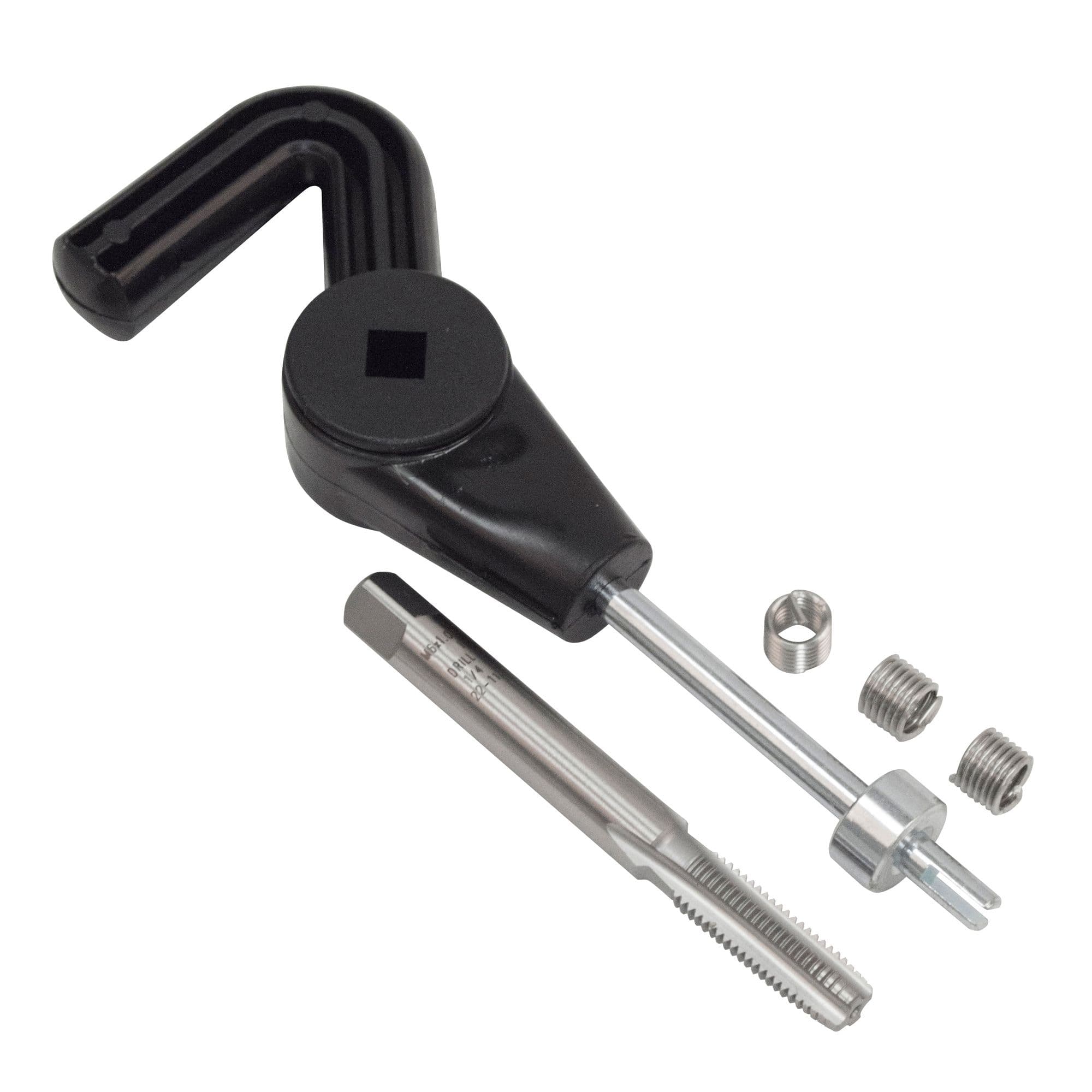 OEMTOOLS® Thread Repair Kit with Stainless Steel Inserts, M6-1, 44626
