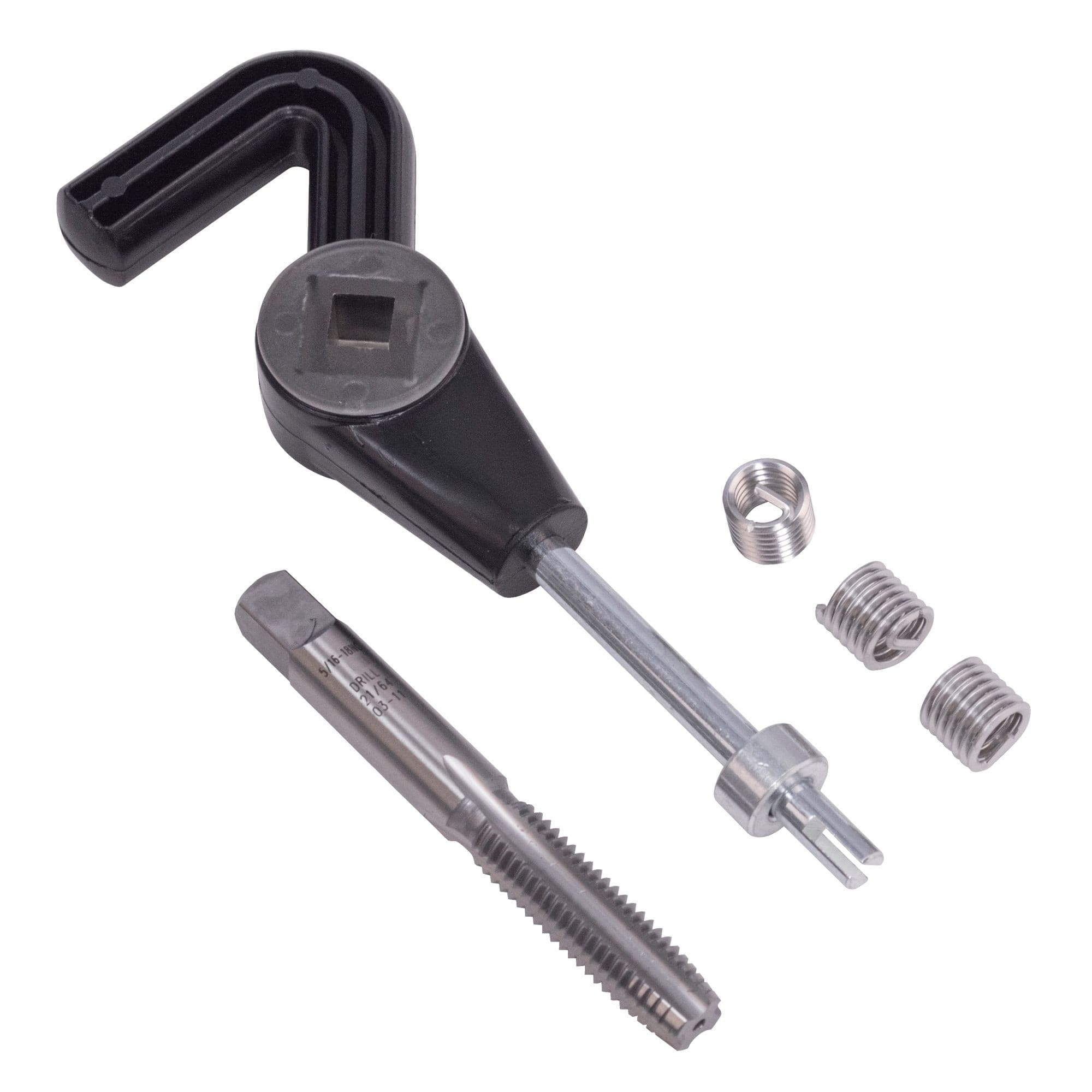 OEMTOOLS® Thread Repair Kit with Stainless Steel Inserts, UNC 5/16-in-18, 44604