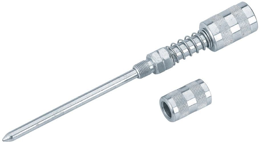 MotoMaster Grease Gun Needle Nozzle with Point Snap On Adapter