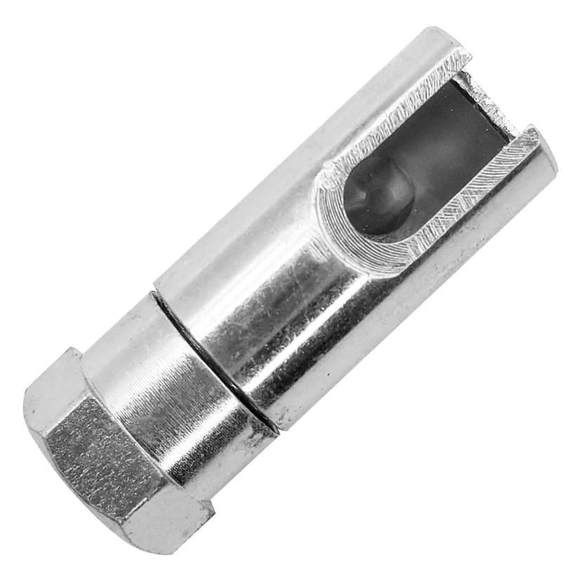 MotoMaster Right-Angled Grease Gun Joint Coupler up to 1,000 PSI, 1/8-in