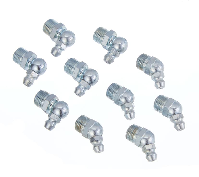 MotoMaster 45/90-Degree SAE Fitting Kit, 10-pc, 1/8-in
