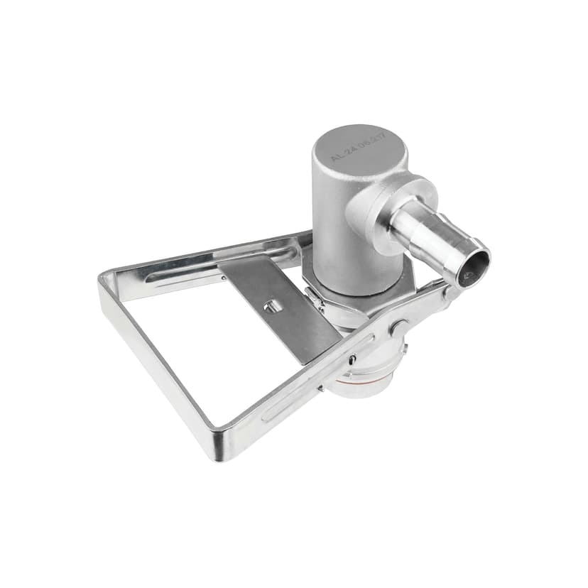GPI Reusable Stainless Steel Coupler, 3/4-in Barbed with Viton Seal
