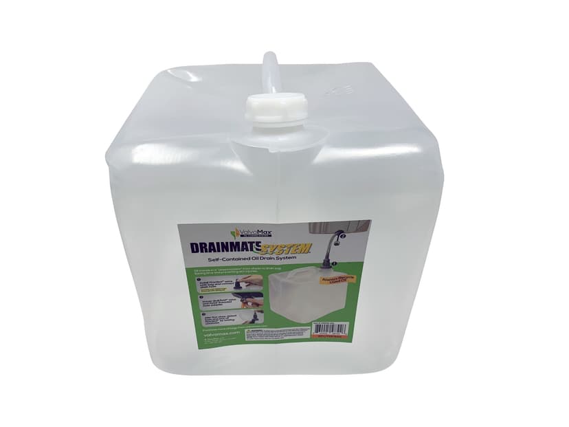 ValvoMax FlowVent Collapsible Oil Drain Bag, 10-L