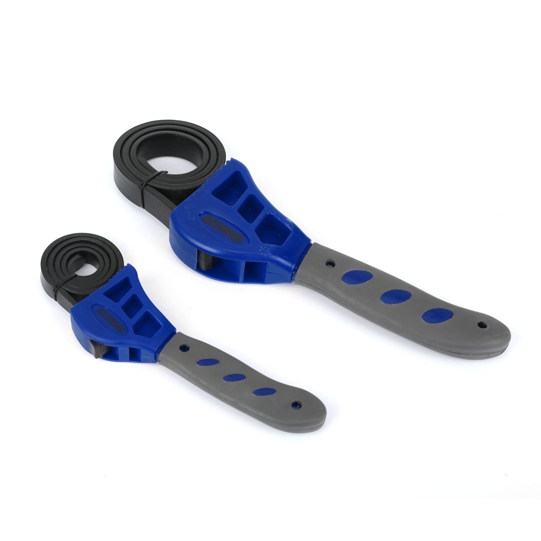 Certified Universal Strap Wrench, 2-pk, Assorted Sizes