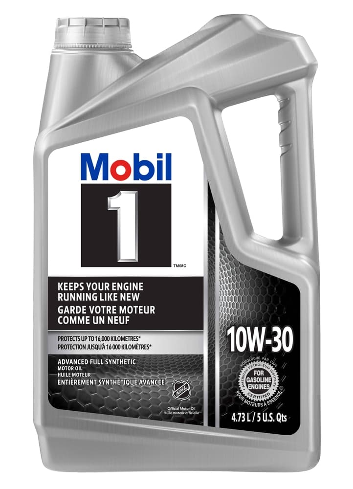 Mobil 1™ 10W30 Synthetic Engine/Motor Oil, 4.73-L