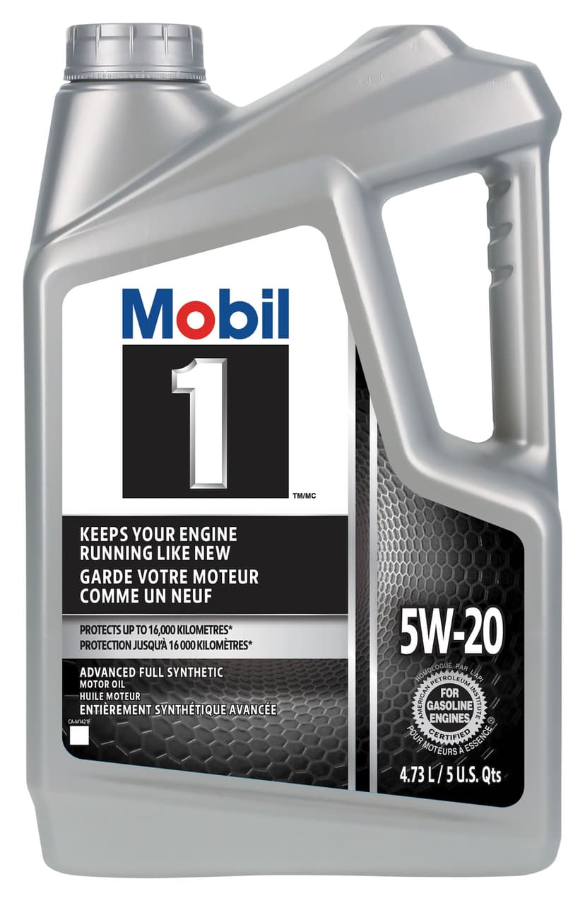 Mobil 1™ 5W20 Synthetic Engine/Motor Oil, 4.73-L