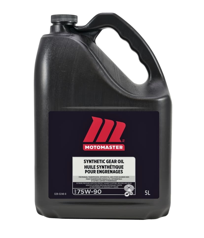 MotoMaster Synthetic Gear Oil 75W90, 5-L