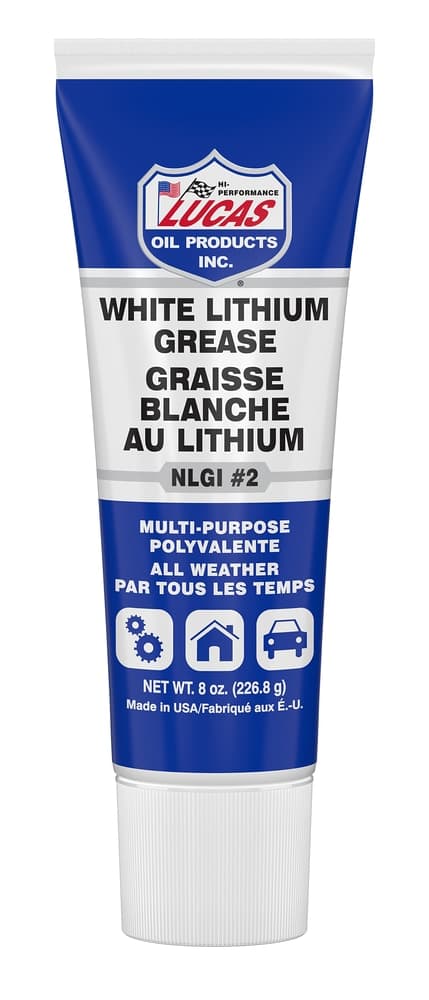 Lucas Oil White Lithium Grease Multi-Purpose, 8-oz