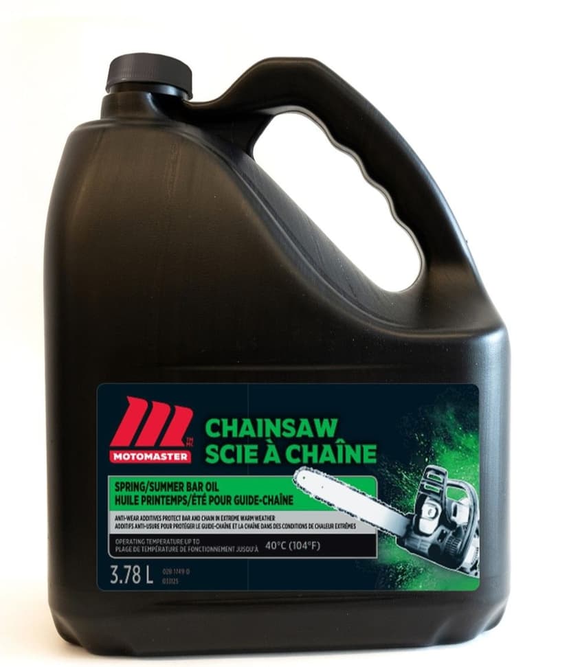 MotoMaster Spring/Summer Chainsaw Bar Oil, 4-L