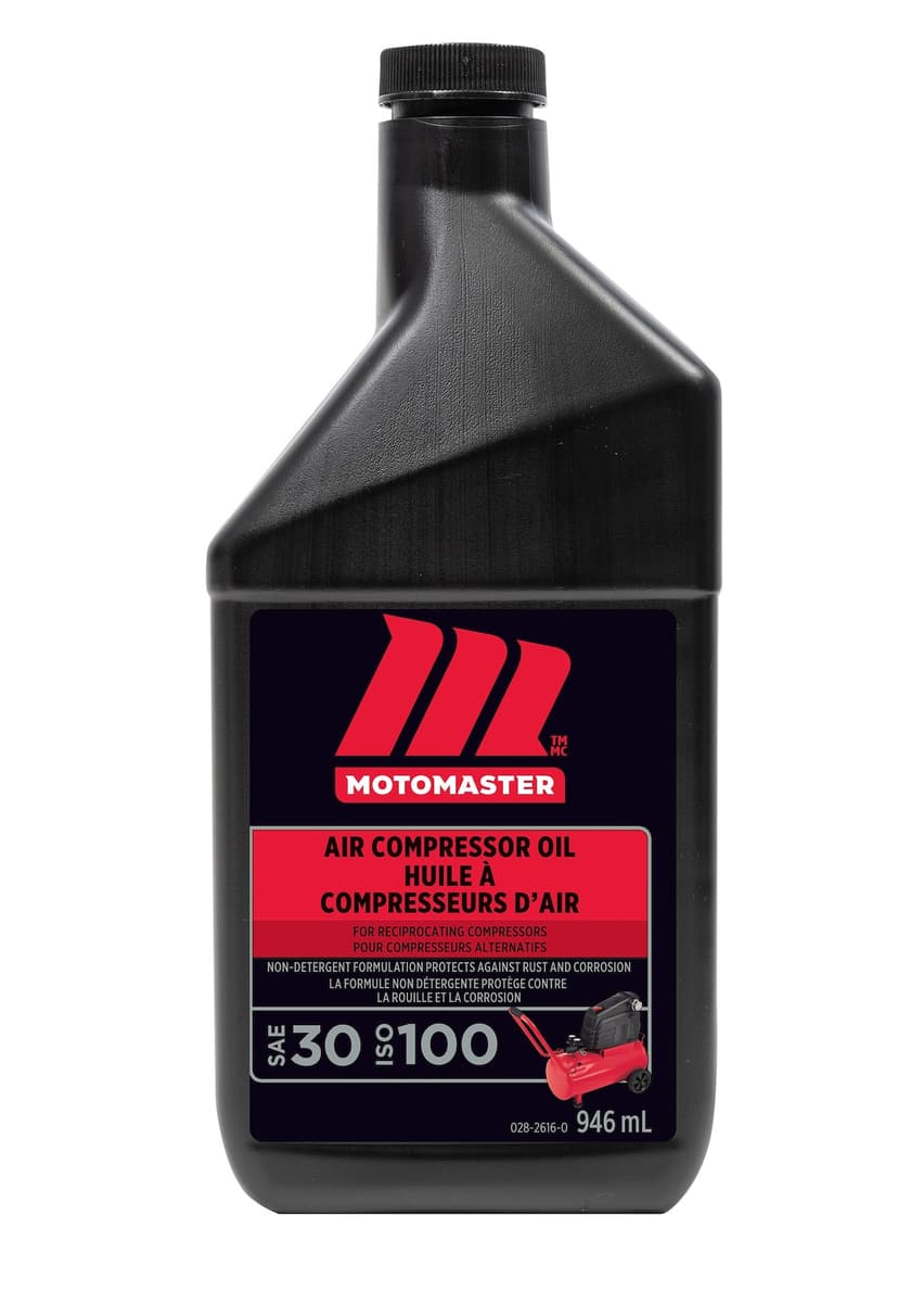 MotoMaster Compressor Oil for Air Compressor ISO 100, 946-mL