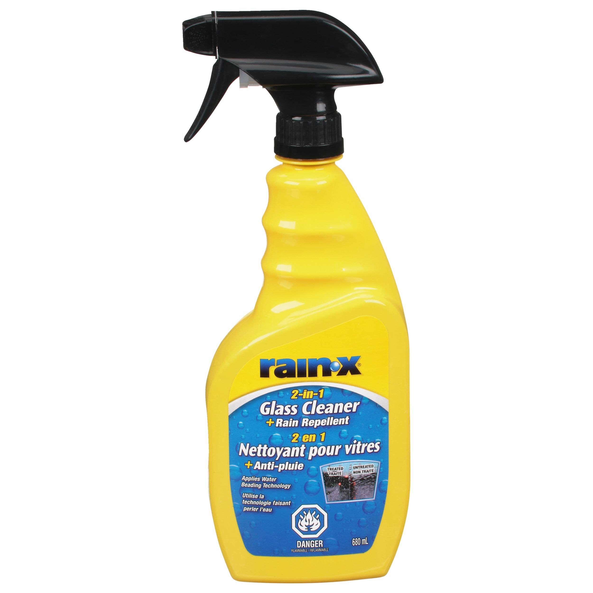 Rain-X 2-in-1 Glass Cleaner & Rain Repellent, 680 ml