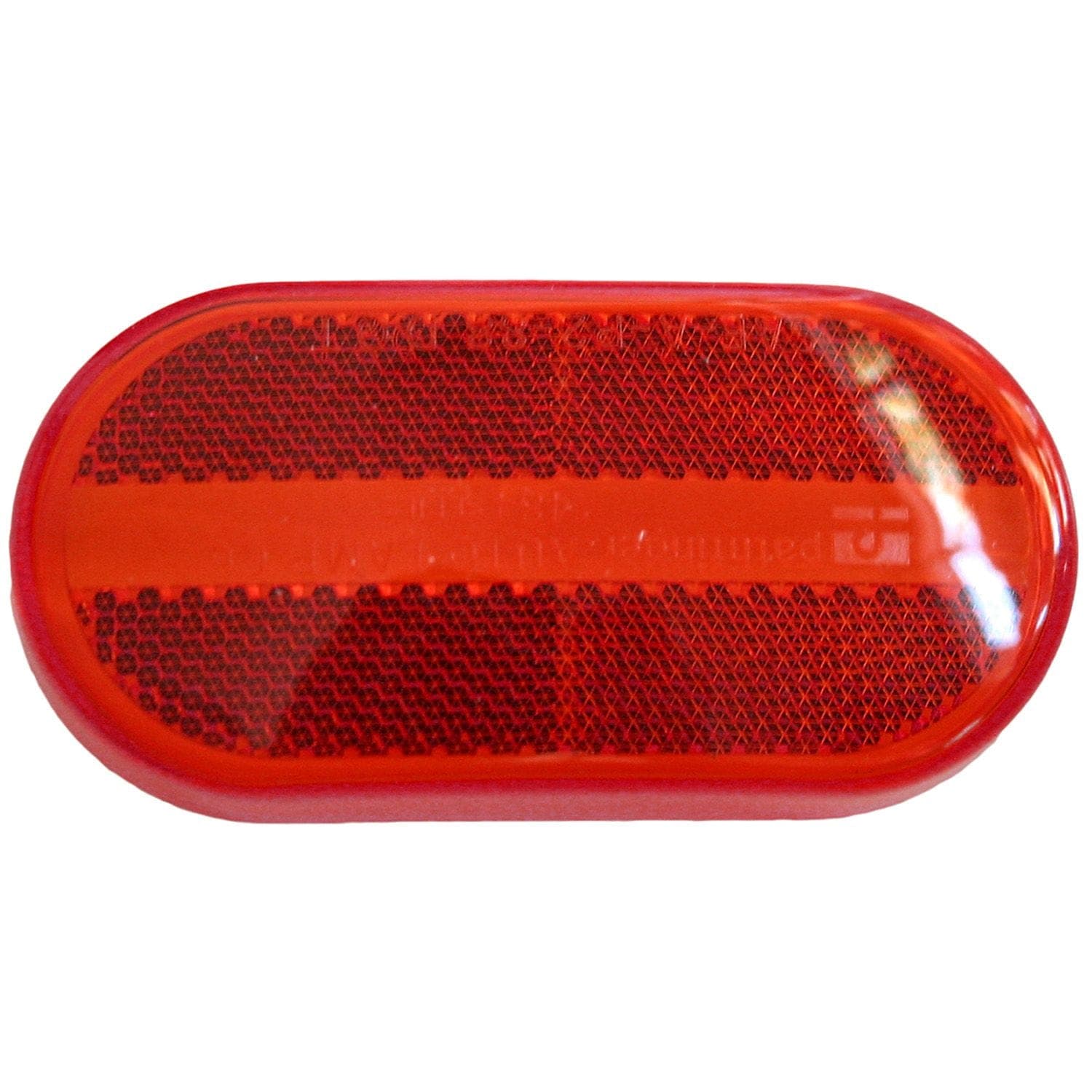 Optronics Oval Red Replacement Lens for Clearance Markers, 4-x2-1/16-in