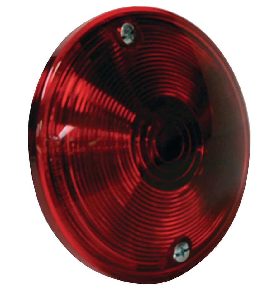 Optronics Round Red Replacement Lens for Clearance Markers, 3-7/8-in