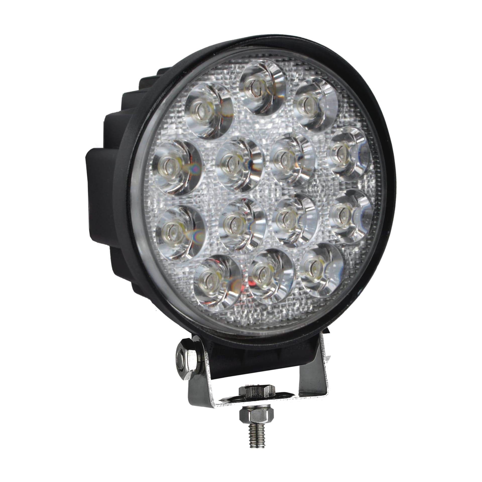 TRUX IP67 Waterproof Round LED Pod/Utility Light, Spot or Flood, 1800 Lumens, 4.5-in
