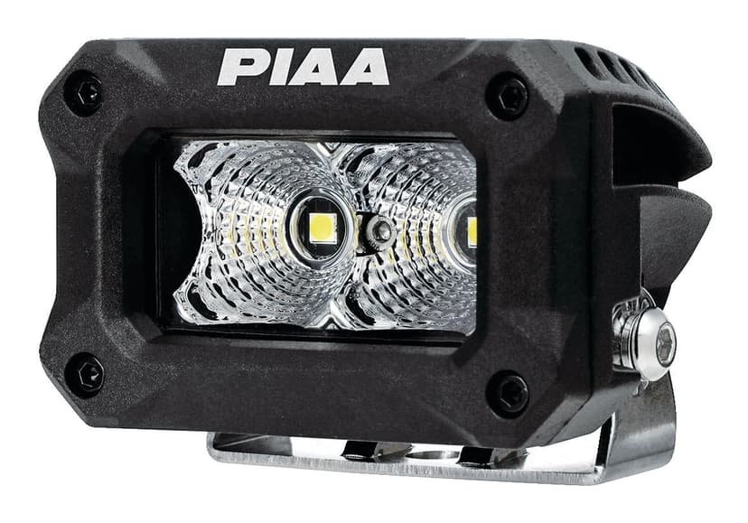 PIAA 2000 Series Flood Beam LED Light Pod Kit, Waterproof & Adjustable, 2-in