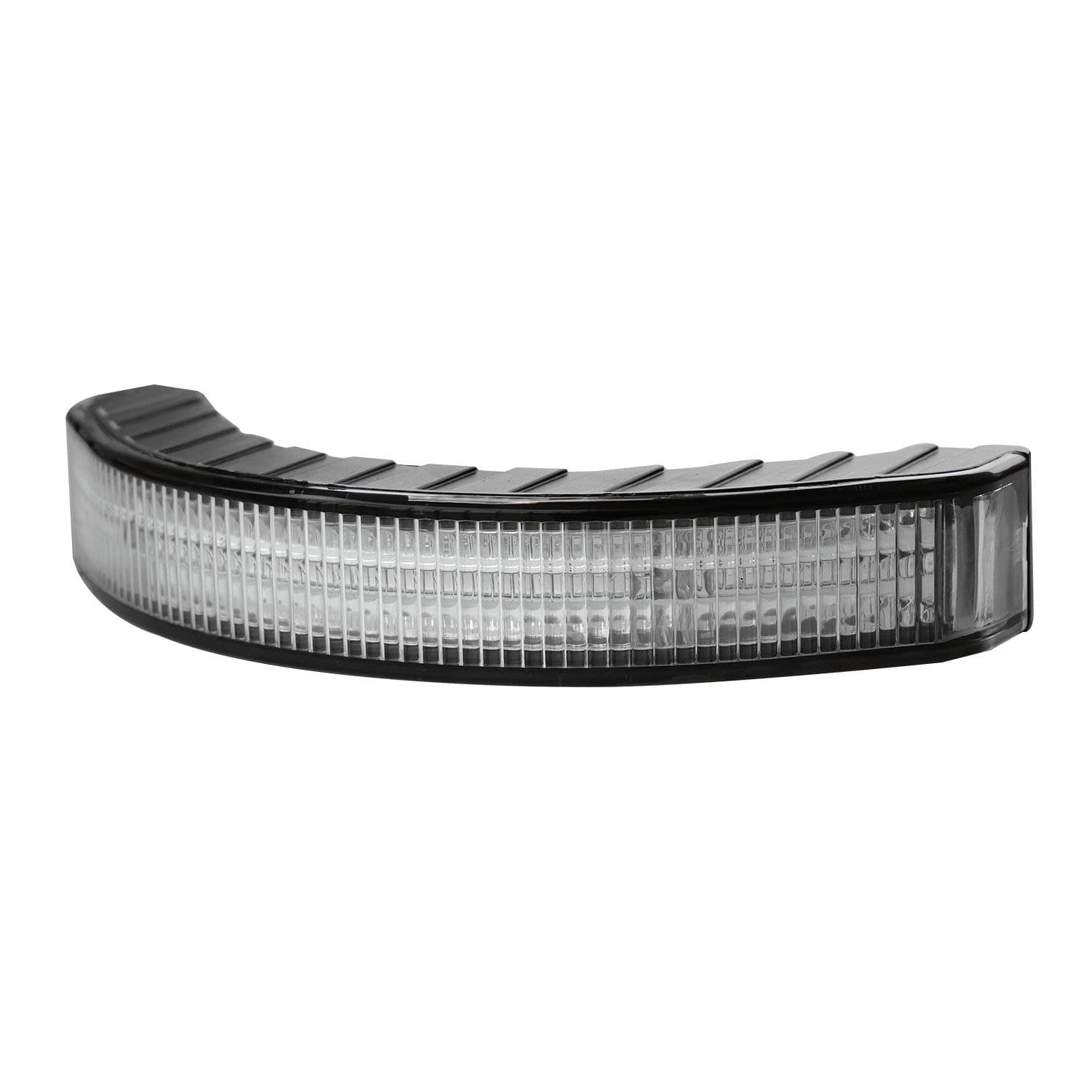 Hendo Curved Waterproof Strobe Light, White & Amber