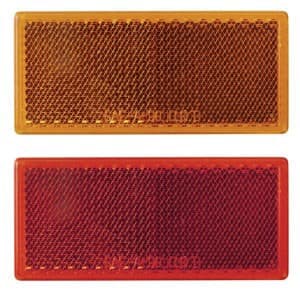 Optronics Rectangular Reflector Kit for Trailer, 4-pk