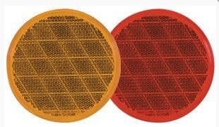 Optronics Round Reflector Kit for Trailer, 2-pk